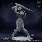 Death Bound Thrall: Sculpt 2 (Skeleton Warrior, Regular or On Fire)