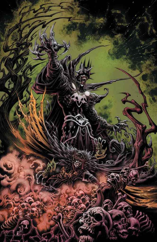 DARK NIGHTS: DEATH METAL #6 (KYLE HOTZ EXCLUSIVE VIRGIN VARIANT) ~ DC Comics Main image
