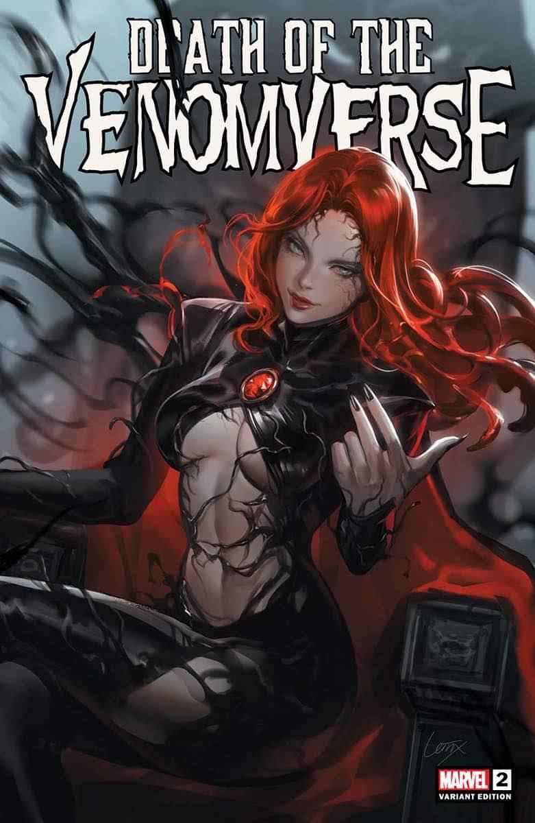 DEATH OF THE VENOMVERSE #2 (LESLEY LEIRIX LI EXCLUSIVE VARIANT)(2023) COMIC BOOK Main image