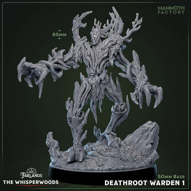 Deathroot Warden: Sculpt 1 (Forest Elemental / Treefolk) Hover Image