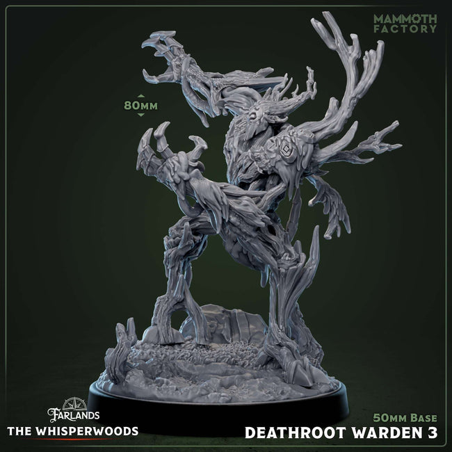 Deathroot Warden: Sculpt 3 (Forest Elemental / Treefolk) Hover Image