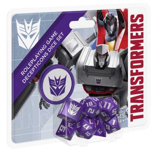 Transformers Decepticons Dice Set Main image