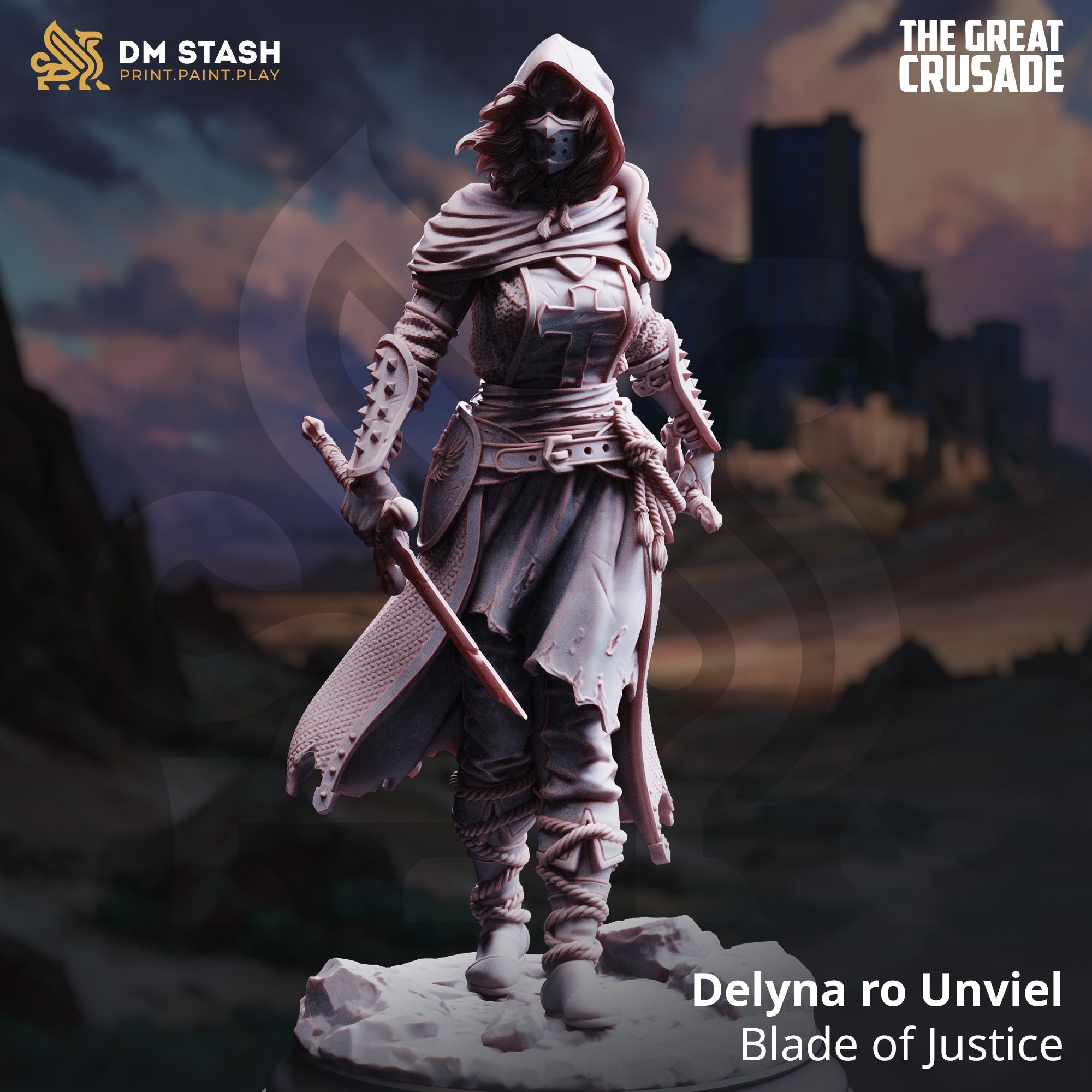 Delyna ro Unviel, Blade of Justice (Female Elf Assassin) Main image