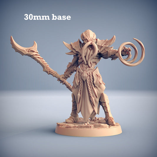 Depth One Reaver: Sculpt B (Mindflayer Psionic Wizard)