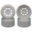 Speedway SC Wheels for Traxxas Slash Rear White