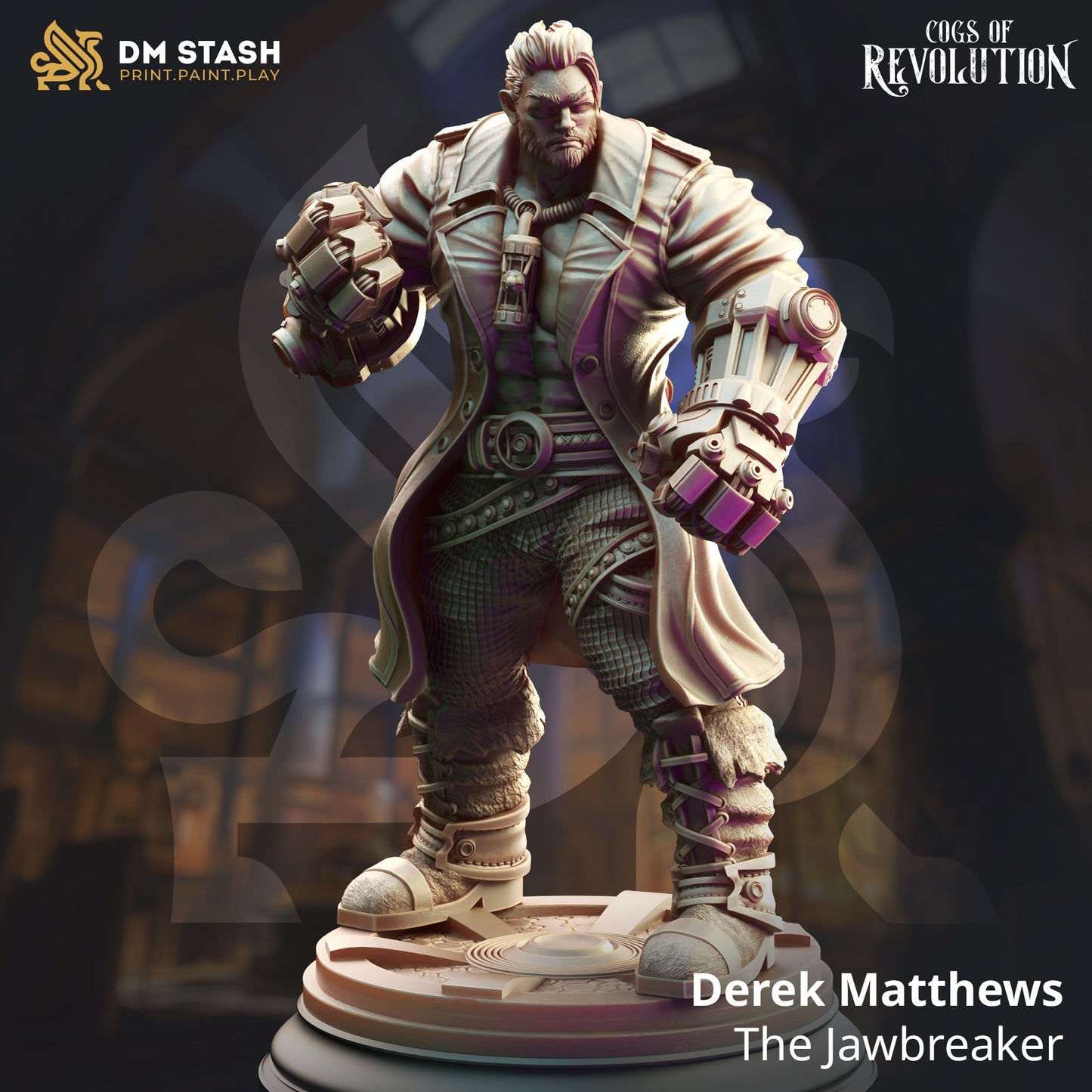 Derek Matthews, The Jawbreaker (Male Human Brawler)