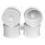 Speedline Buggy Wheels-Assoc B6-B64&TLR22/Rear/White/4pcs