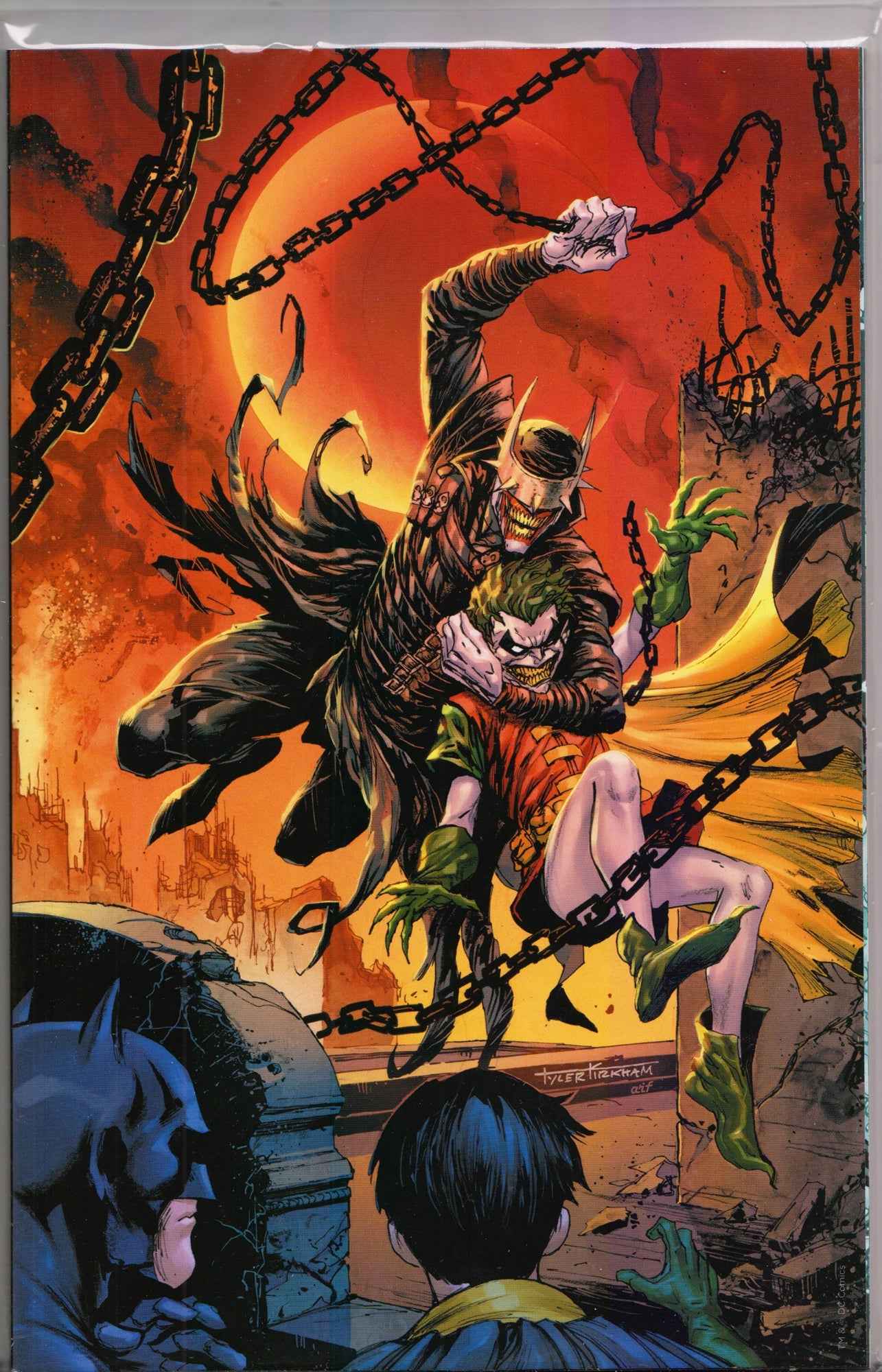 DETECTIVE COMICS #1027 (TYLER KIRKHAM EXCLUSIVE VIRGIN VARIANT) ~ DC Comics Main image
