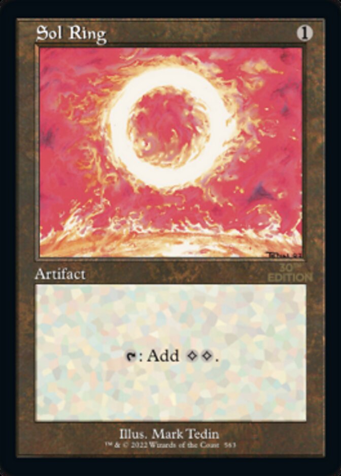 Sol Ring (30A-428) - 30th Anniversary Edition