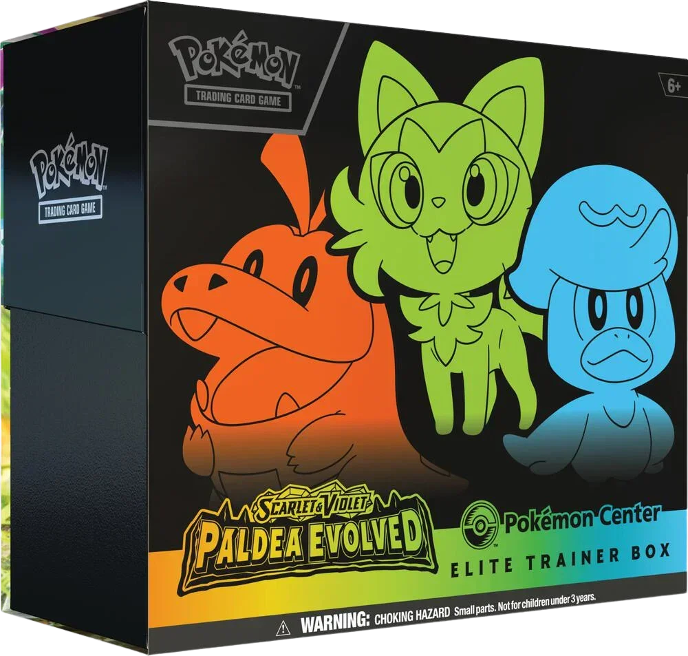 Scarlet & Violet: Paldea Evolved - Elite Trainer Box (Pokemon Center Exclusive) Main image