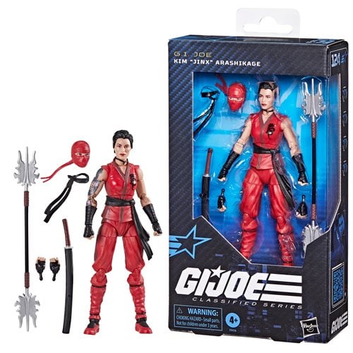G.I. Joe Classified Series 6-Inch Action Figure - Select Figure(s) Kim "Jinx" Arashikage