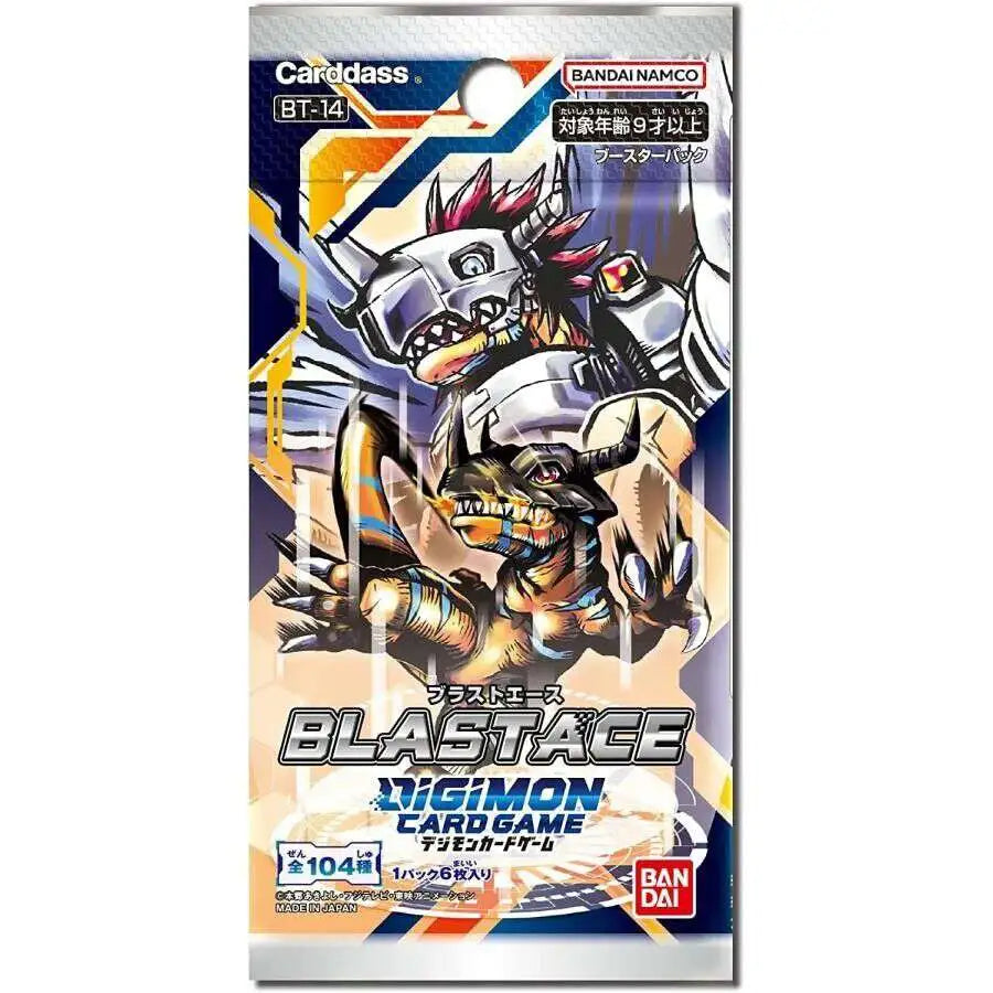 Digimon Card Game Blast Ace Booster Pack - Official Bandai TCG Main image