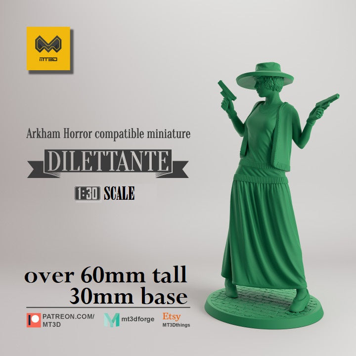 Arkham Compatible Investigator: The Dilettante (Jenny Barnes) Main image