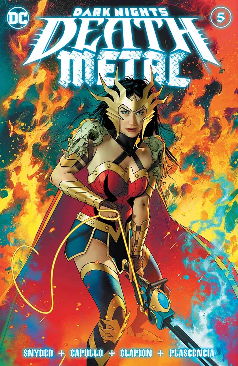 DARK NIGHTS: DEATH METAL #5 (JOSHUA MIDDLETON EXCLUSIVE TRADE VARIANT) ~ DC Main image