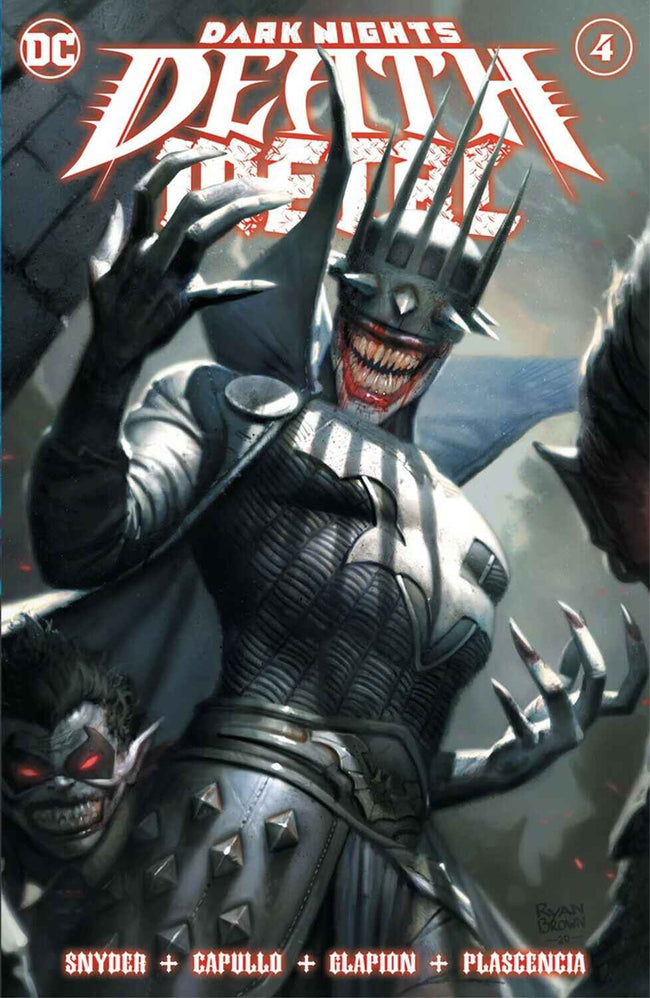 DARK NIGHTS: DEATH METAL #4 (RYAN BROWN EXCLUSIVE TRADE VARIANT) ~ DC Comics Hover Image