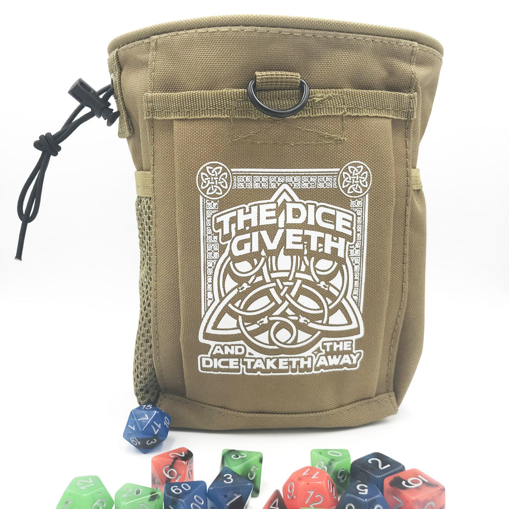 Dice Giveth and Taketh Deluxe Dice Bag - Collectors World Toys