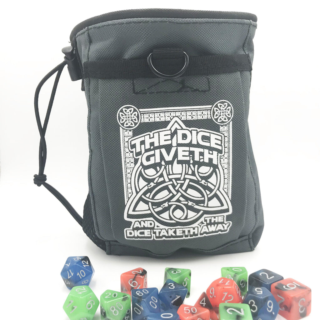 Dice Giveth and Taketh Deluxe Dice Bag - Collectors World Toys