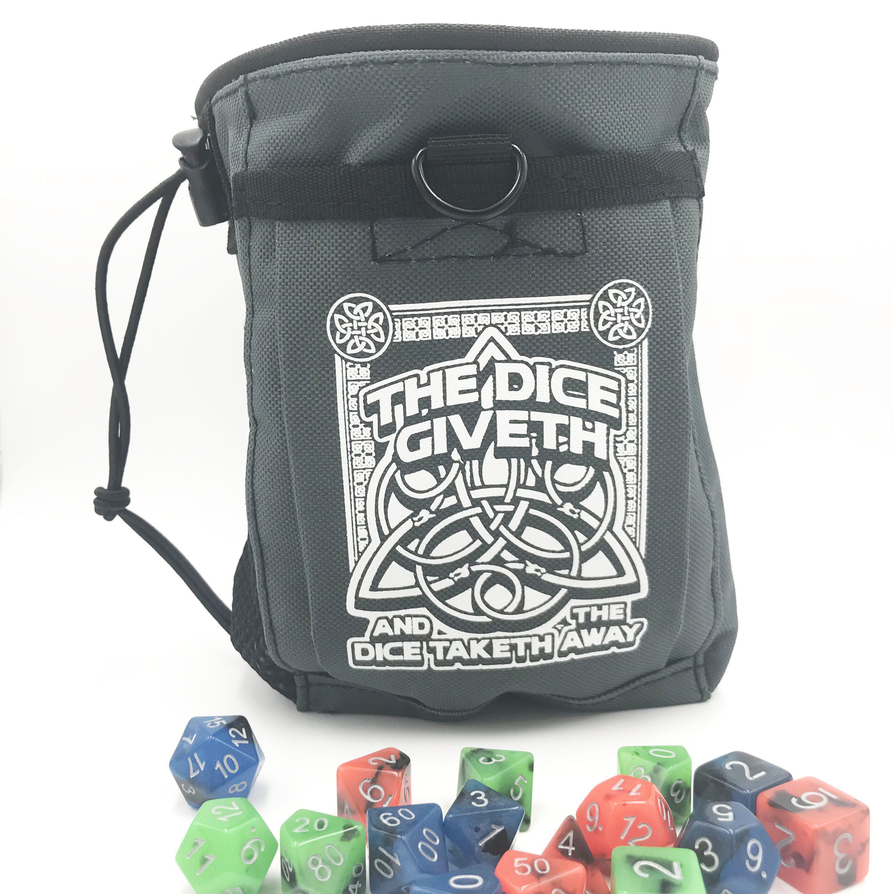 Dice Giveth and Taketh Deluxe Dice Bag - Collectors World Toys