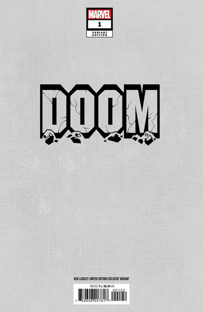 DOOM #1 (KEN LASHLEY EXCLUSIVE CARNAGE USA HOMAGE VIRGIN VARIANT) COMIC BOOK