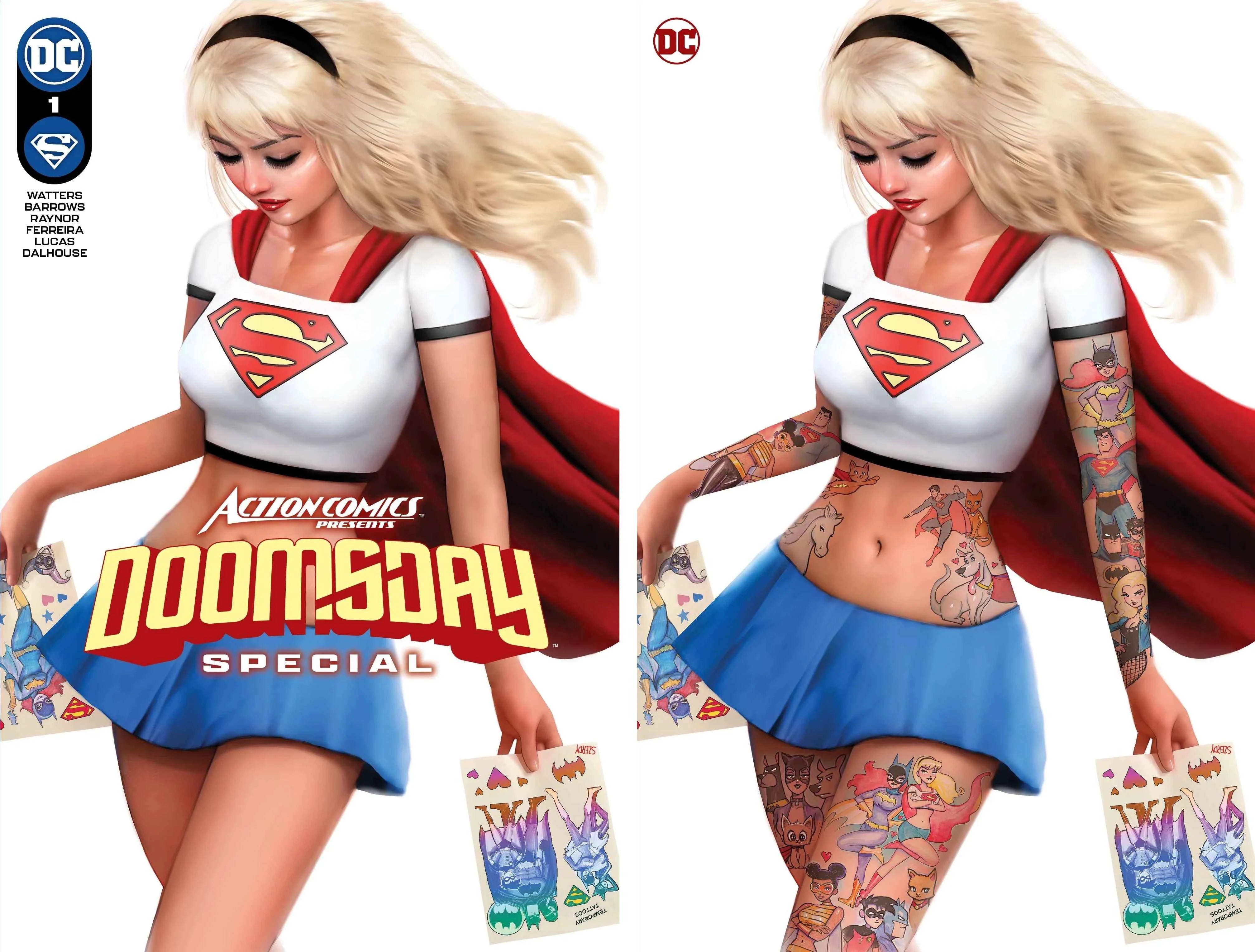 ACTION COMICS PRESENTS: DOOMSDAY SPECIAL #1 (NATHAN SZERDY EXCLUSIVE TRADE/VIRGIN VARIANT SET) Main image