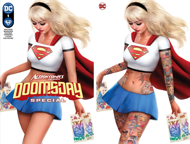 ACTION COMICS PRESENTS: DOOMSDAY SPECIAL #1 (NATHAN SZERDY EXCLUSIVE TRADE/VIRGIN VARIANT SET) Hover Image