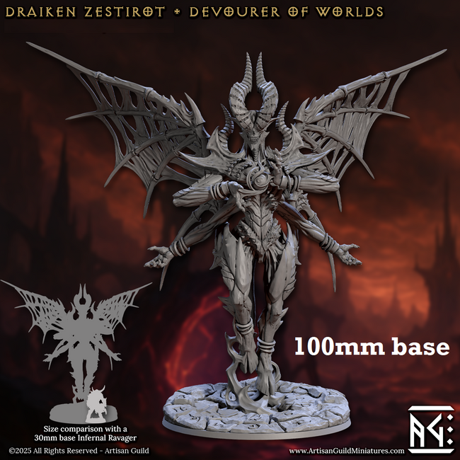 Draiken Zestirot, Devourer of Wolrds (Epic Demon Boss) Hover Image