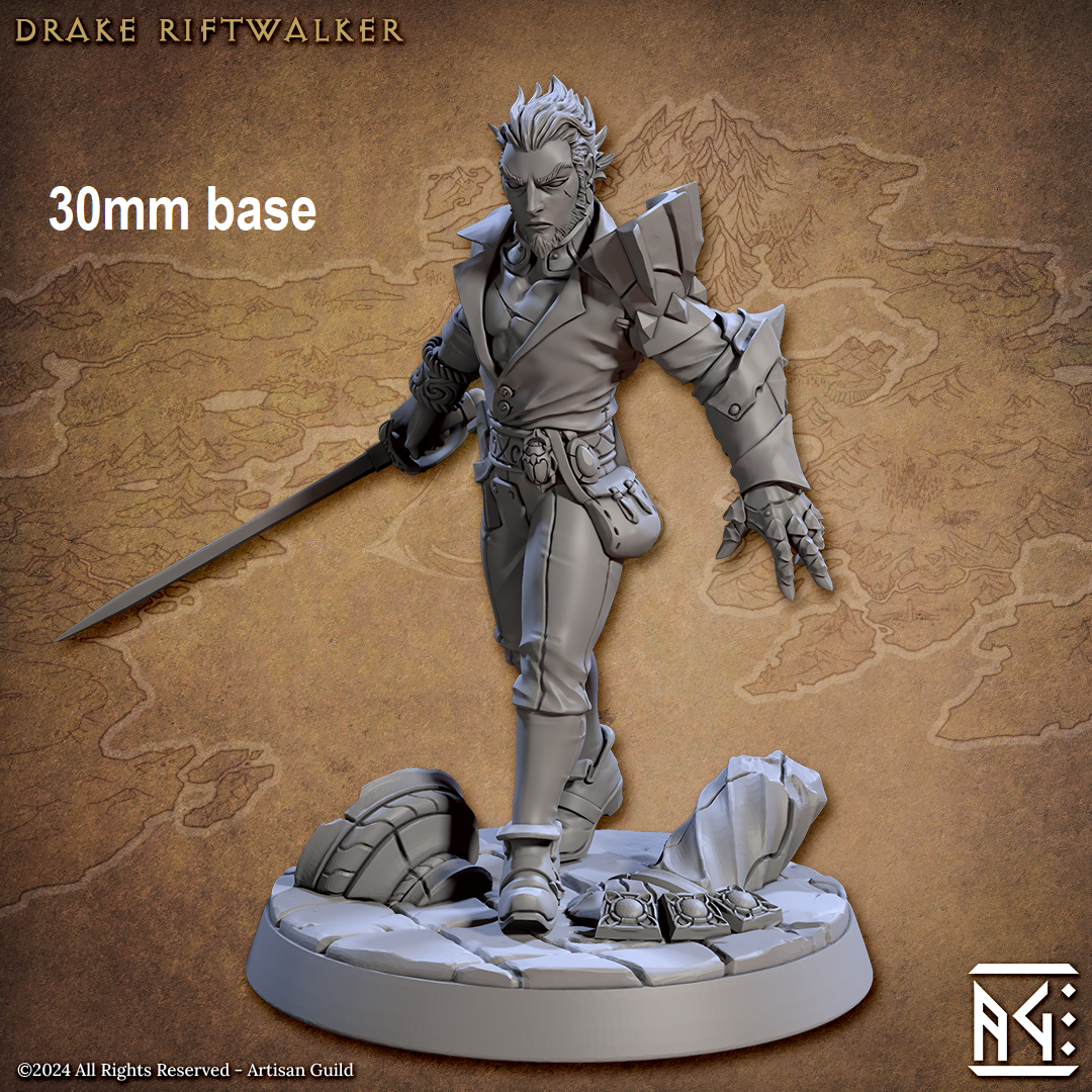 Drake Riftwalker (Male Human Rogue) Main image