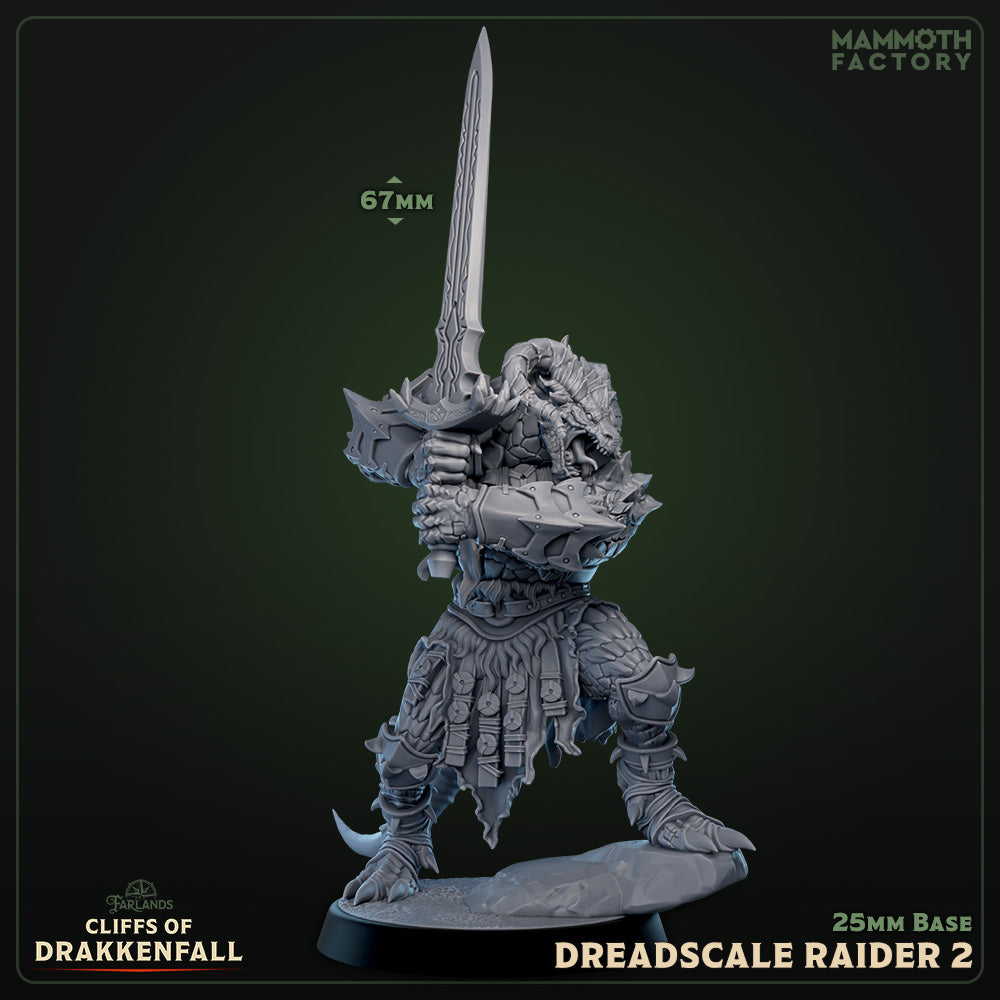 Dreadscale Raider: Sculpt 2 (Male Dragonborn Barbarian) Main image