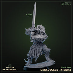Dreadscale Raider: Sculpt 2 (Male Dragonborn Barbarian)