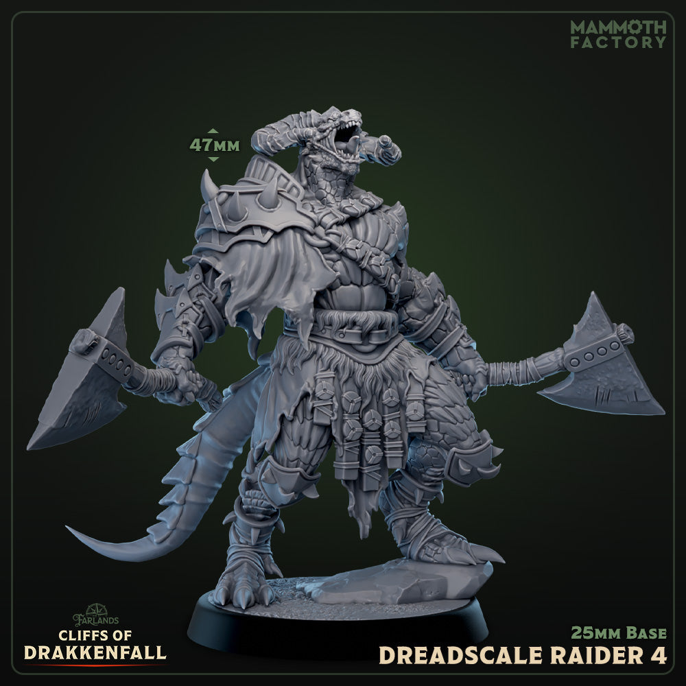 Dreadscale Raider: Sculpt 4 (Male Dragonborn Barbarian) Main image