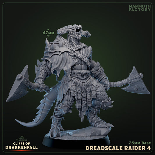 Dreadscale Raider: Sculpt 4 (Male Dragonborn Barbarian)