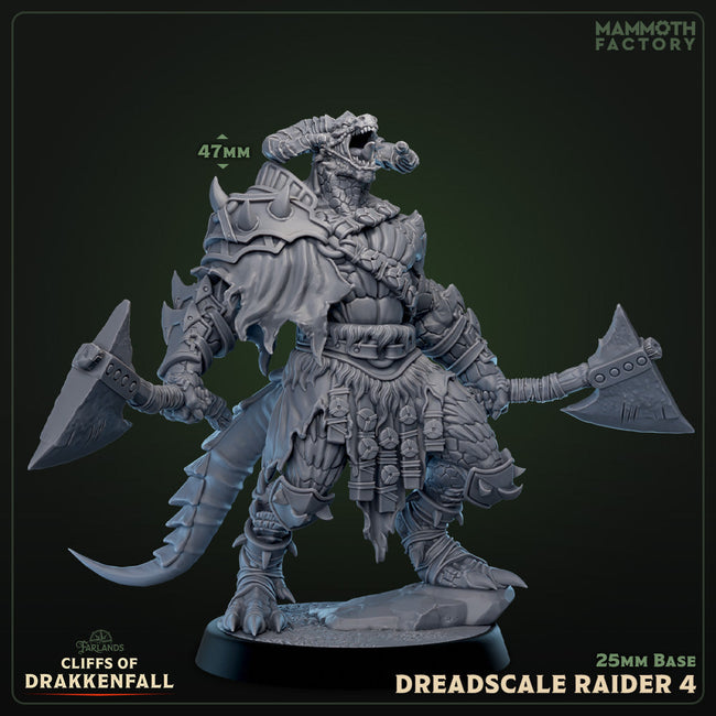 Dreadscale Raider: Sculpt 4 (Male Dragonborn Barbarian) - Collectors World Toys Hover Image