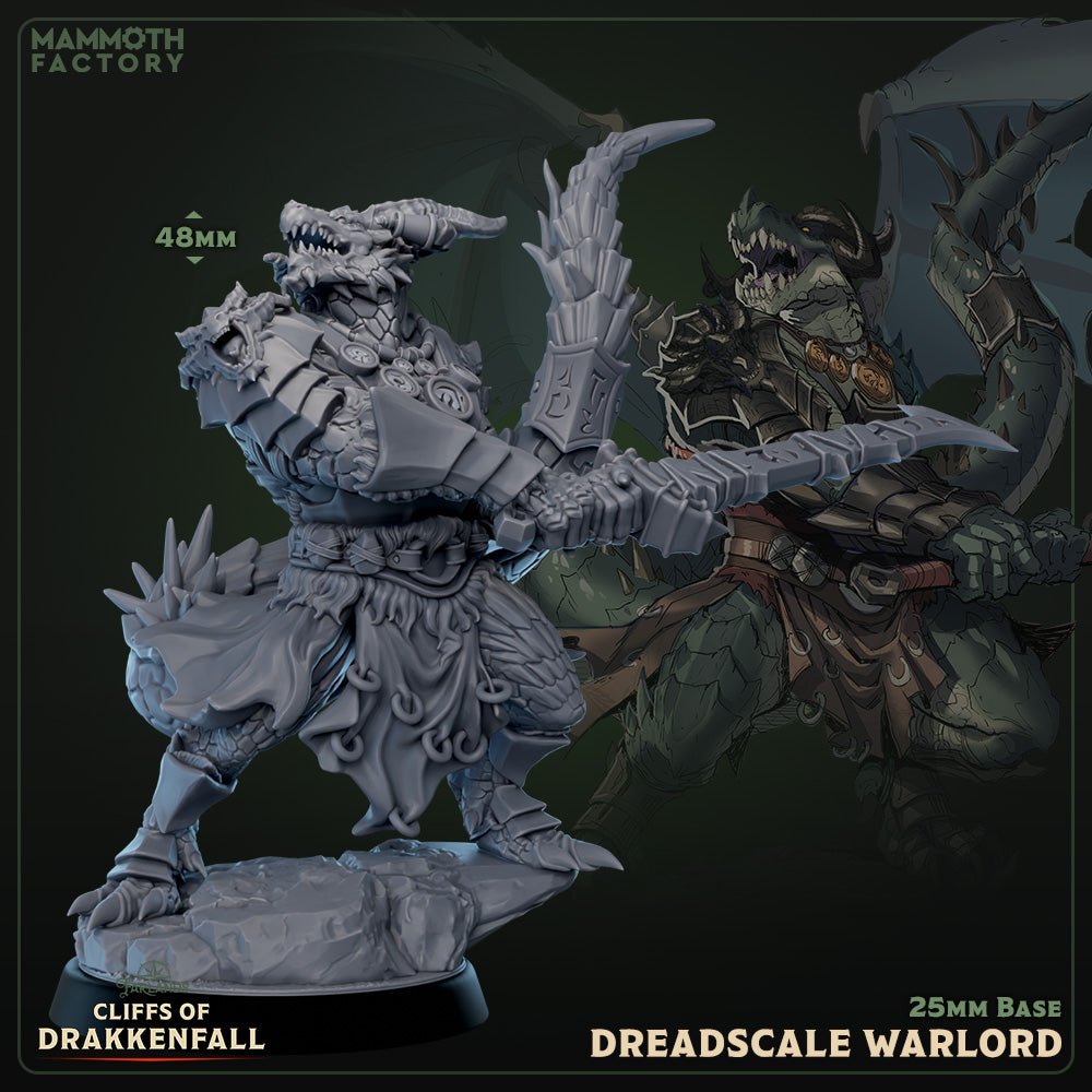 Dreadscale Warlord (Male Dragonborn Warlord)