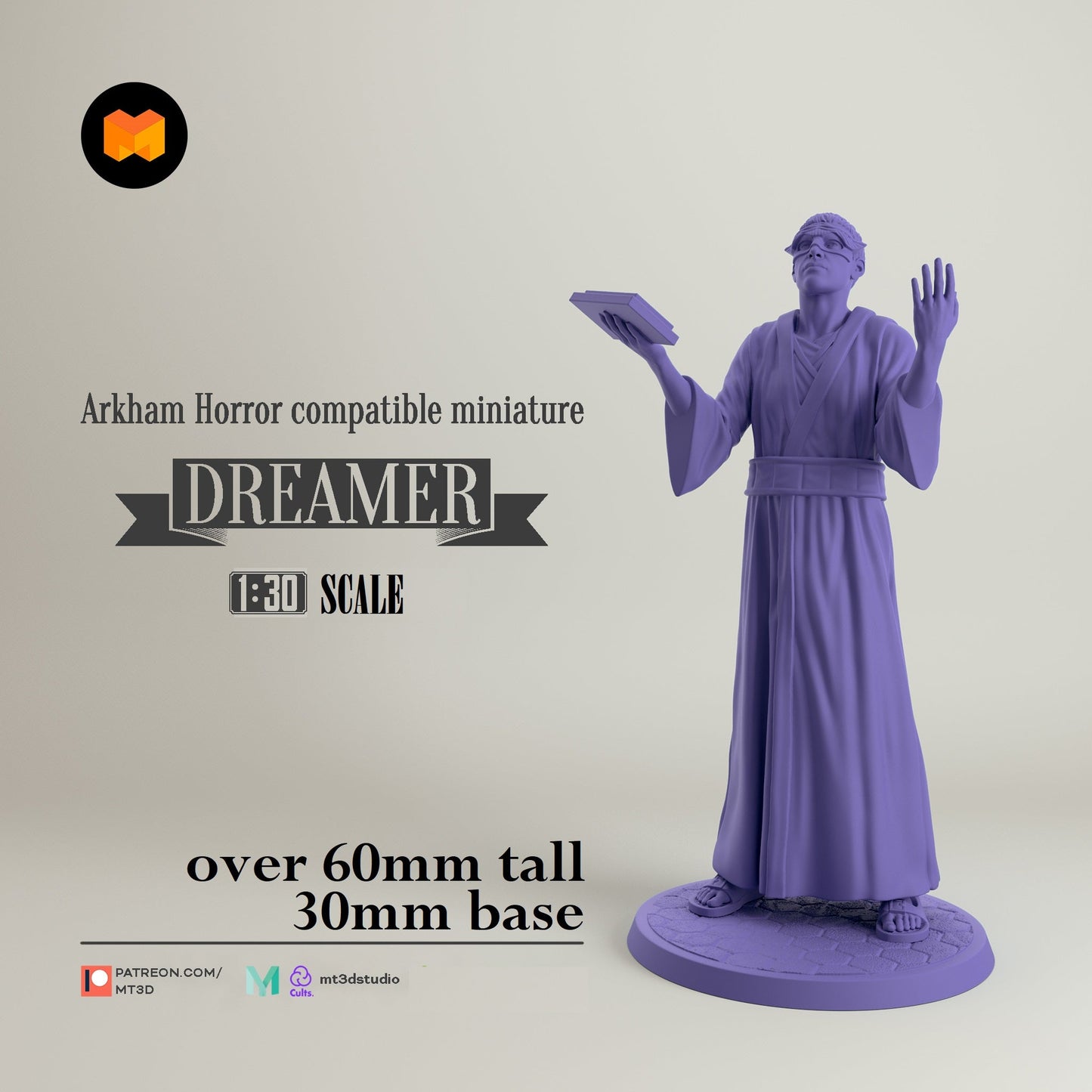 Arkham Compatible Investigator: The Dreamer (Luke Robinson)