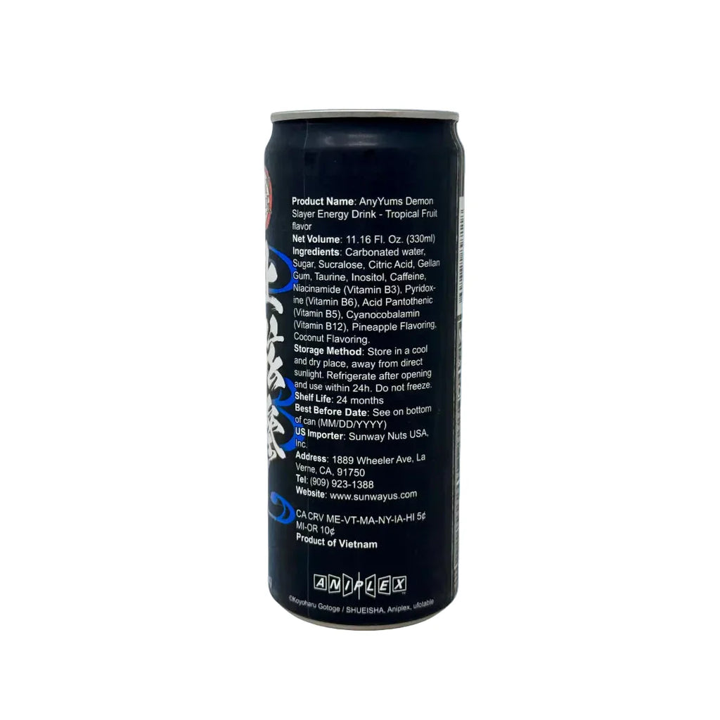 Demon Slayer AnyYums Energy Drink