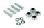 2-56x1/2" Bolt Sets w/ Lock Nuts 4/pkg