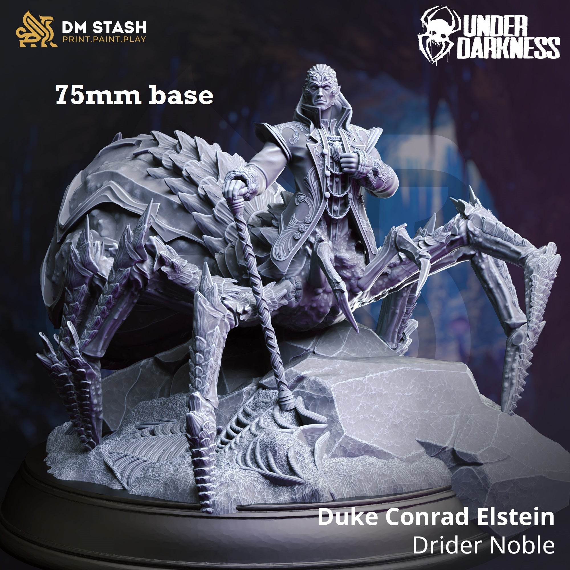 Duke Conrad Elstein (Male Drider Noble) Main image