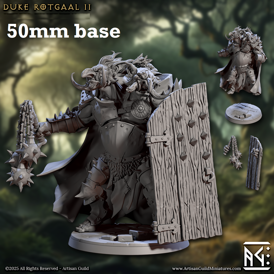 Duke Rotgaal II (Two-Headed Troll Warlord)
