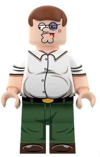 Comedic Dad Custom Minifig (Rough) Hover Image