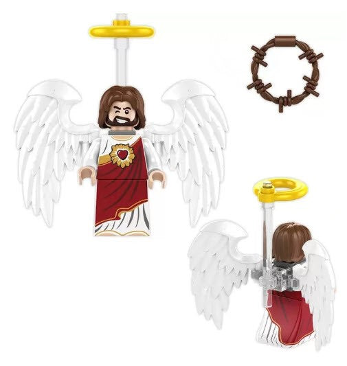 Inspirational Jesus Figure Minifig - Collectors World Toys Hover Image