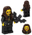 Prince of Darkness Rocker Custom Minifig – Metal Legend with Mic & Shades (Fan-Made)