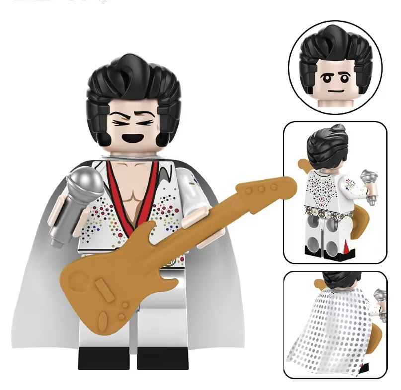 Rock ‘n’ Roll Legend Custom Minifig Main image