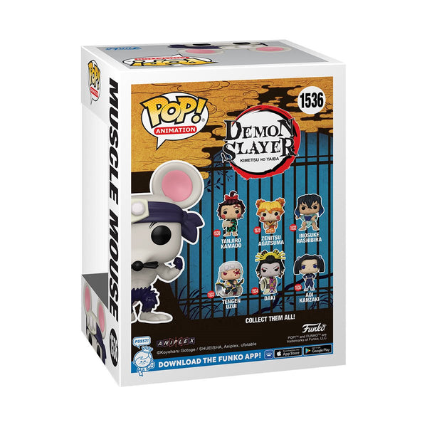 Demon Slayer Muscle Mouse Funko Pop! Vinyl Figure #1536 - Entertainment Earth Exclusive - Collectors World Toys