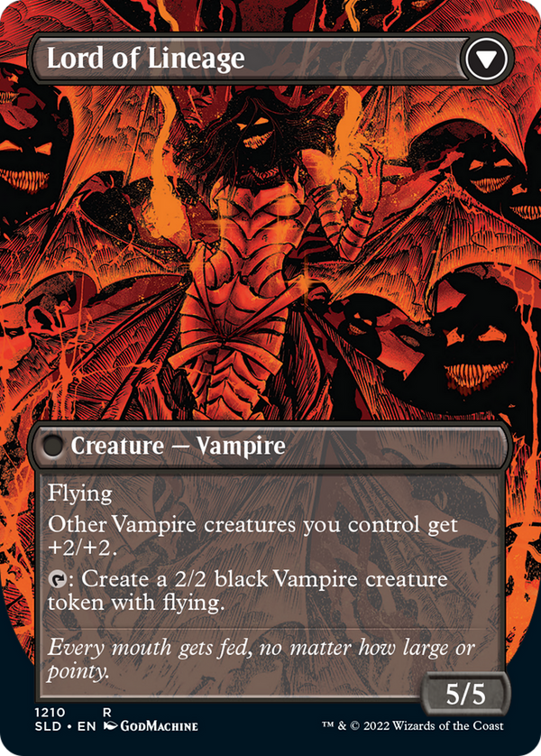 Bloodline Keeper // Lord of Lineage (SLD-1210) - Secret Lair Drop (Borderless)