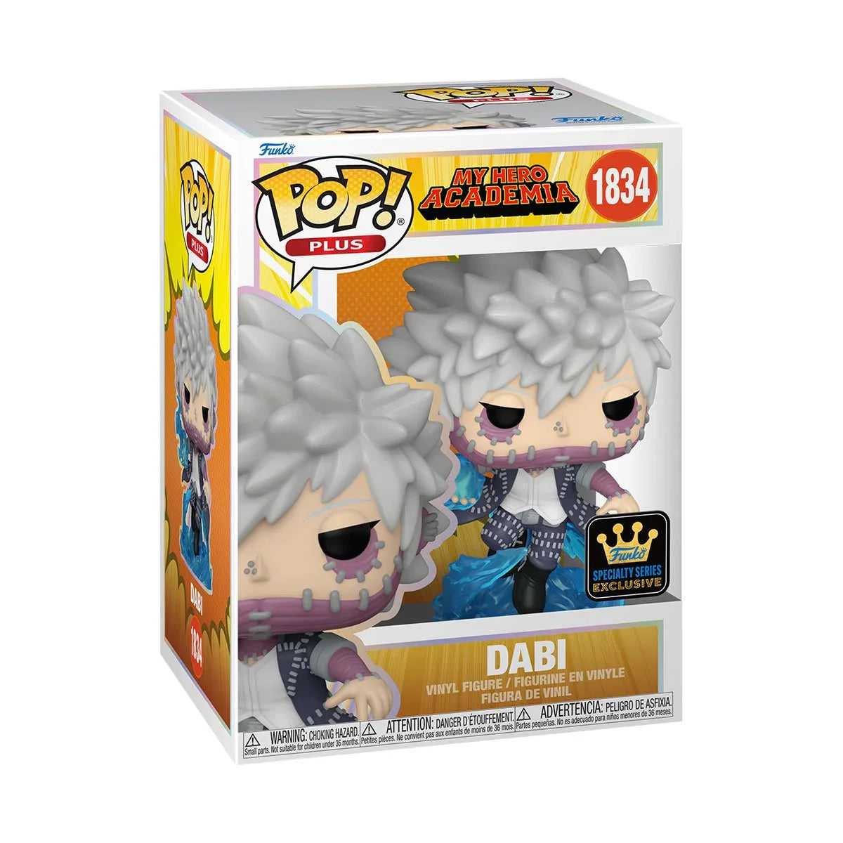 My Hero Academia Dabi Funko Pop! Vinyl Figure Plus #1834 - Specialty Series Secondary image