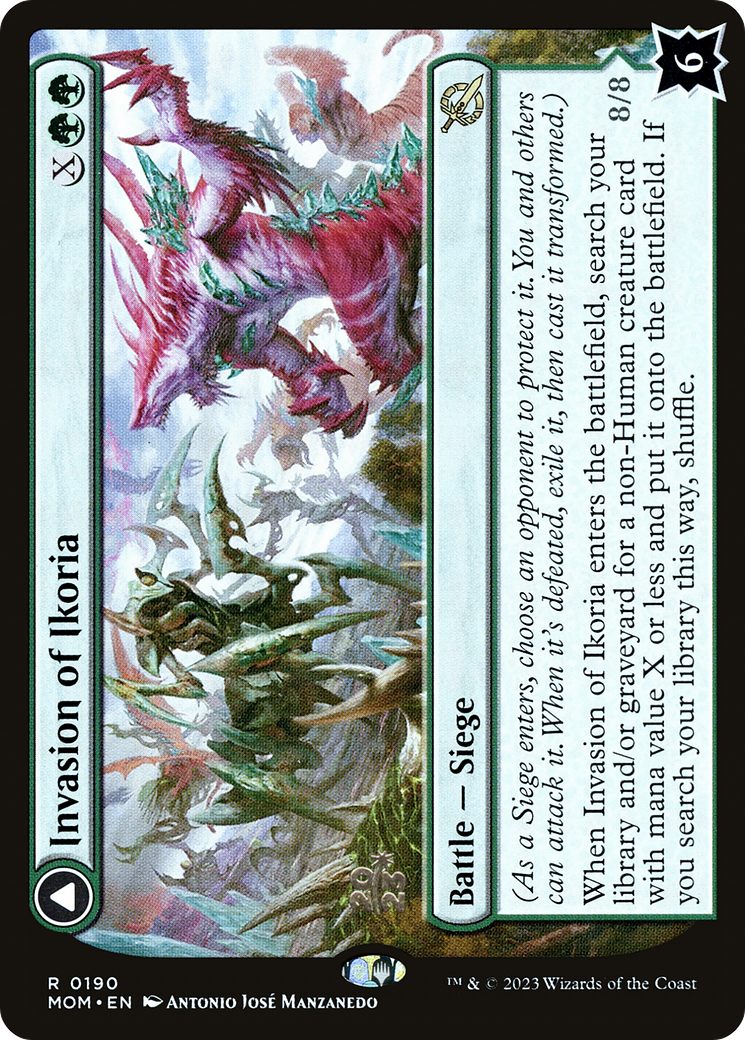 Invasion of Ikoria // Zilortha, Apex of Ikoria (PRE-190) - March of the Machine Promos Foil