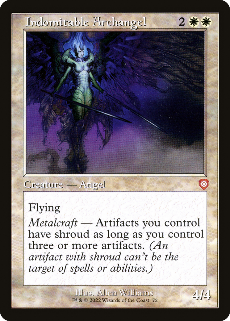 Indomitable Archangel (Retro Frame) (BRC-072) - The Brothers' War Commander