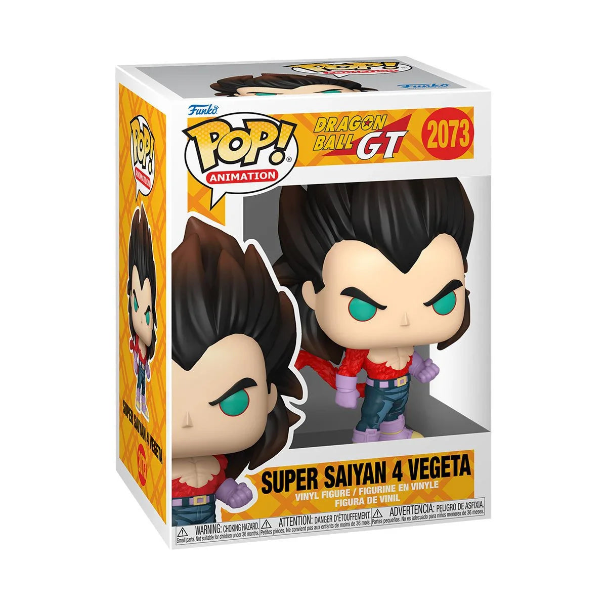 Dragon Ball GT Super Saiyan 4 Vegeta Funko Pop! Vinyl Figure #2073 Secondary image