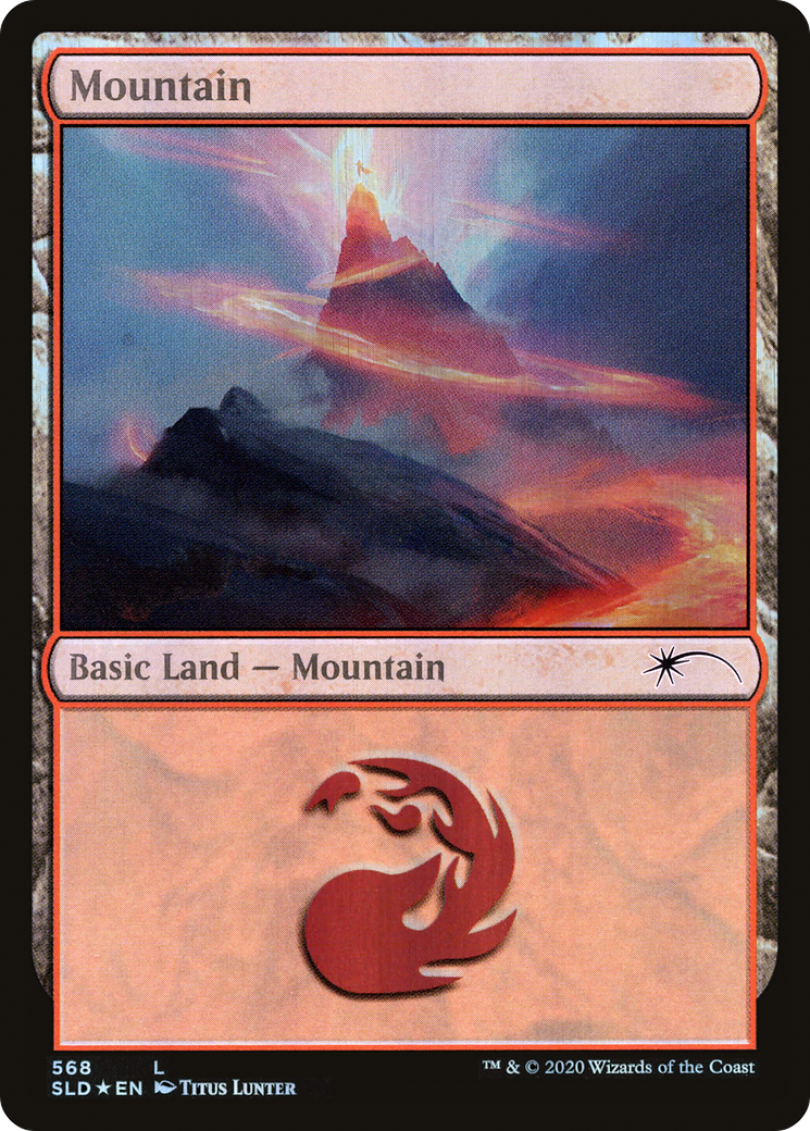 Mountain (SLD-568) - Secret Lair Drop Foil