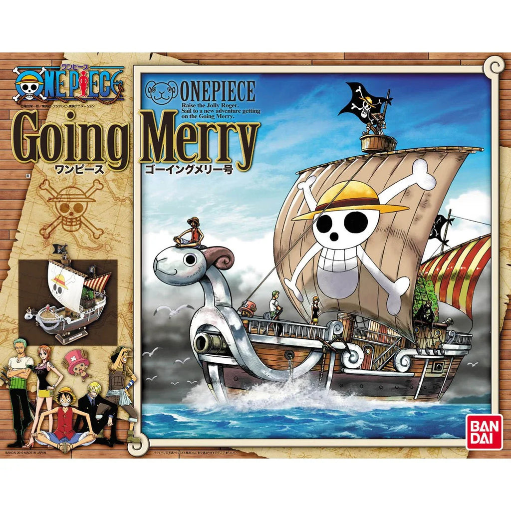 One Piece Going Merry Model Ship Model Kit - Collectors World Toys